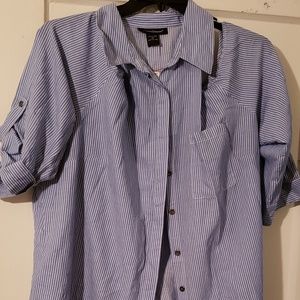 Ashley Stewart shirt dress